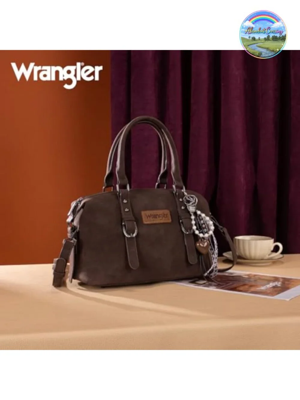 Suede Doctor Bag Top Handle Purse Hobo Shoulder Barrel Satchel Handbags for